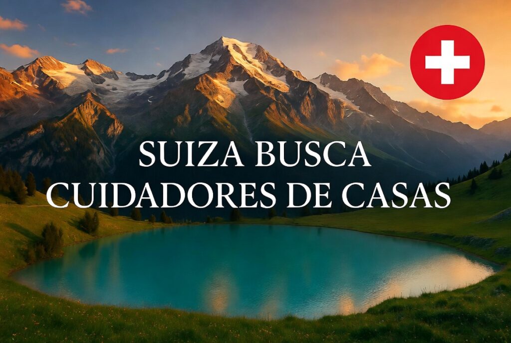 Suiza busca cuidadores de casas