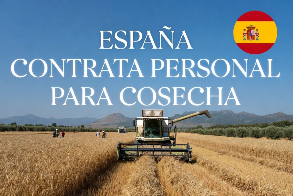 España contrata personal para cosecha