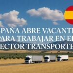 España abre vacantes para trabajar en el sector transporte
